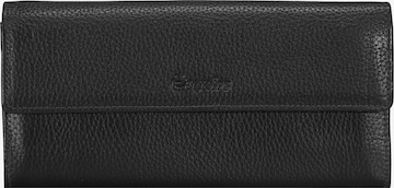 Esquire Wallet 'Primavera' in Black: front