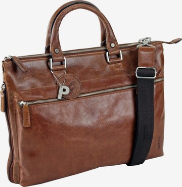 Picard Document Bag 'Buddy' in Brown: front