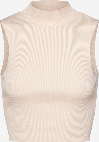 LeGer by Lena Gercke Knitted Top 'Julie' in Beige: front