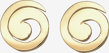 Boucles d'oreilles 'Spirale' ELLI en or : devant