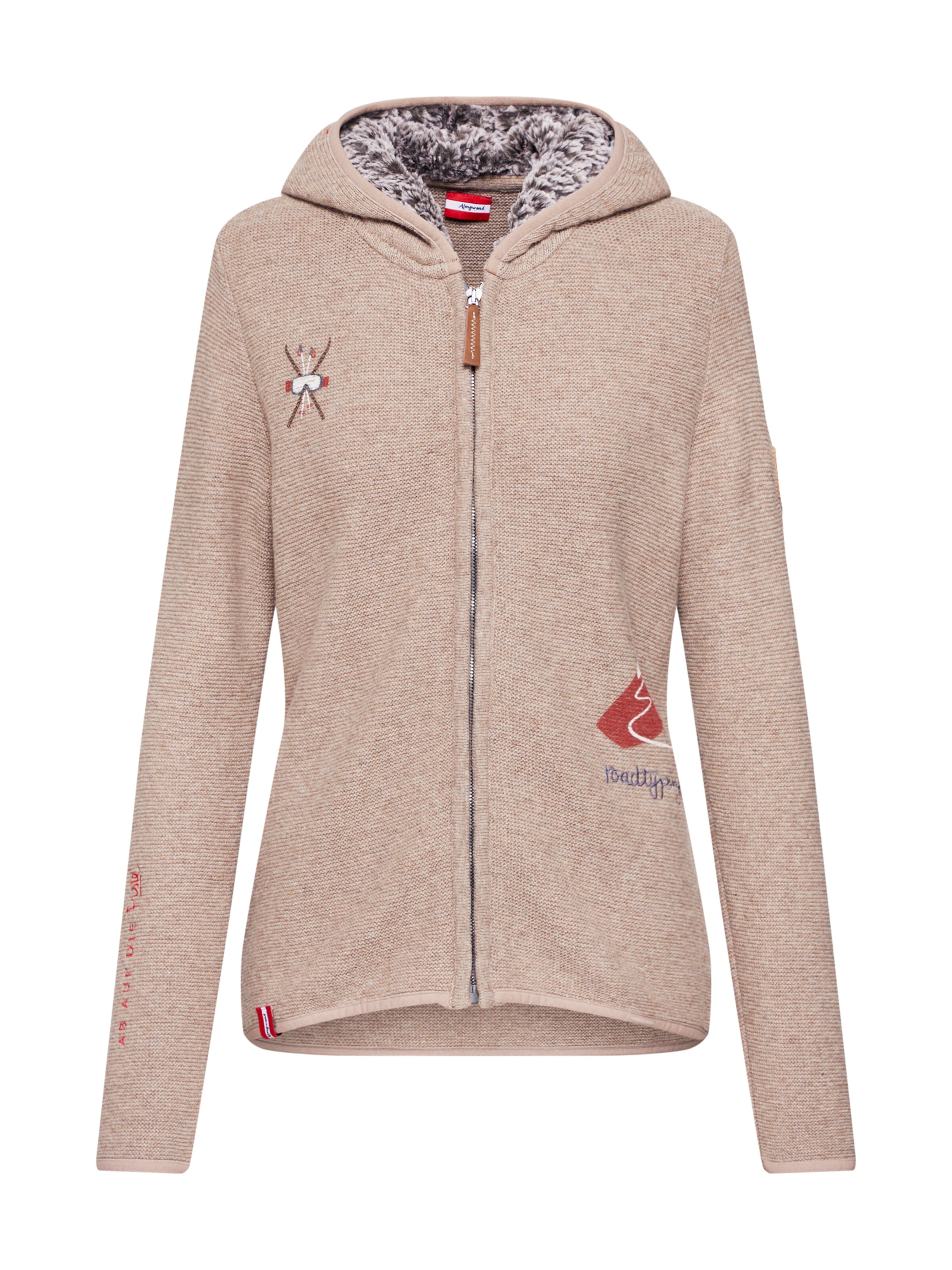 Almgwand - Jacke 'D.Strj. Rösslalm' in beige