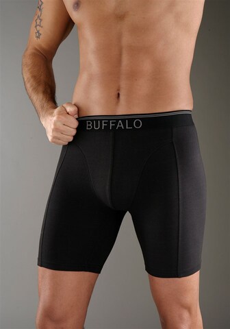 BUFFALO Boxershorts in Zwart: voorkant