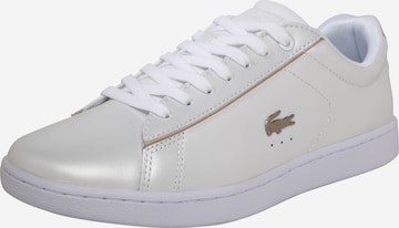 Baskets basses 'Carnaby Evo' LACOSTE en blanc : devant