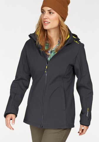 CMP Outdoor Jacket in Blue: front