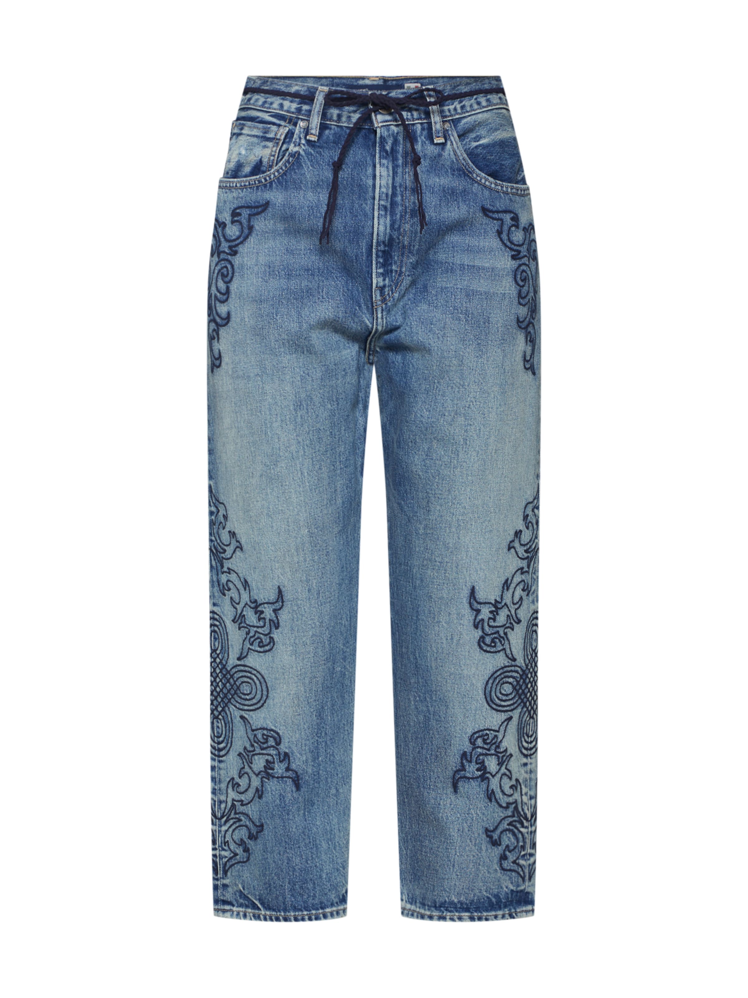 Levi's Made & Crafted - Jeans 'LMC Barrel' in de kleur Blauw denim