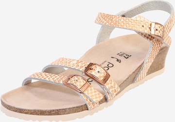 Sandales à lanières 'Lana' BIRKENSTOCK en beige : devant