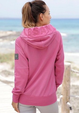 Elbsand Zip-Up Hoodie in Pink