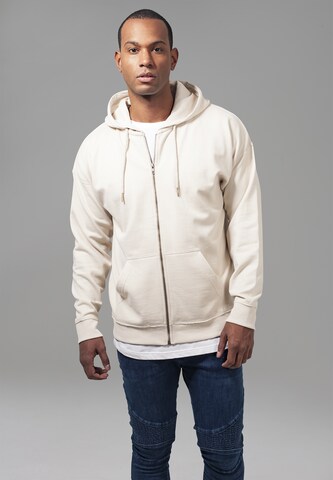 Urban Classics Sweatjacke in Beige: predná strana