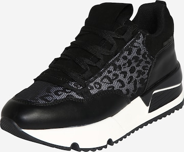 Baskets basses BULLBOXER en noir : devant