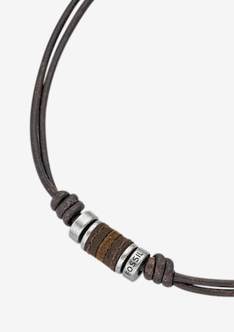 FOSSIL Necklace in Brown