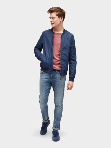 TOM TAILOR DENIM Slimfit Džíny 'Piers' – modrá