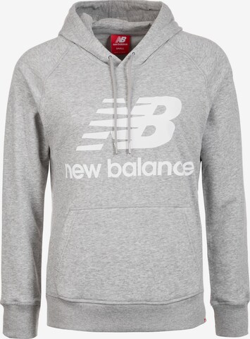 new balance Sweatshirt 'Essentials' in Grau: predná strana