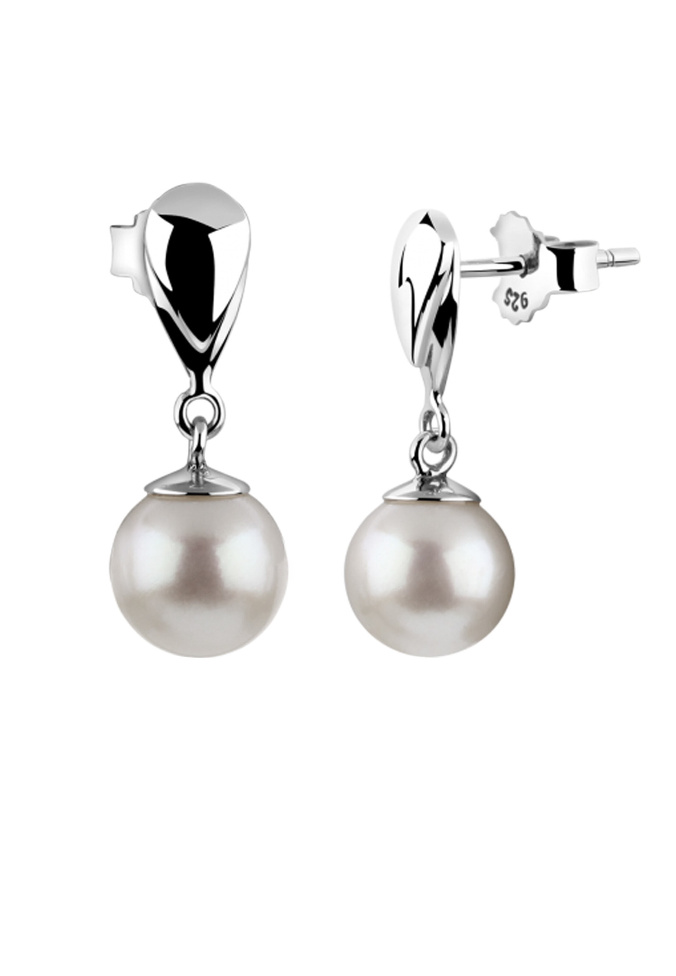 Nenalina Ohrringe in Silber: Vorderseite