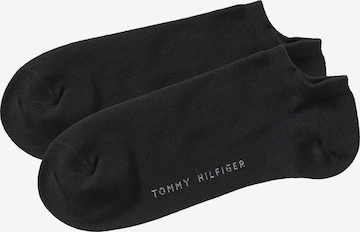 Chaussettes Tommy Hilfiger Underwear en noir : devant