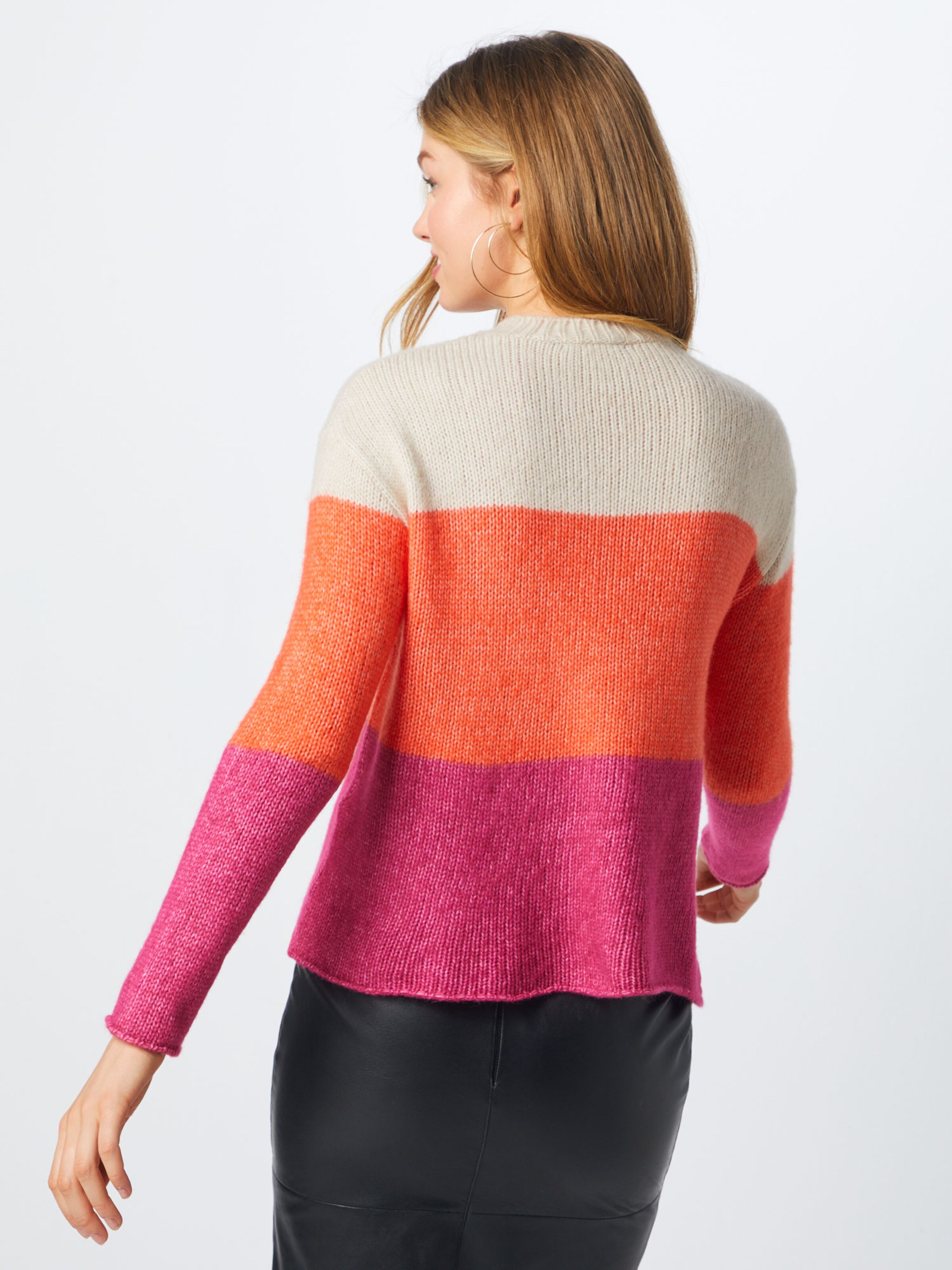 pullover orange rot