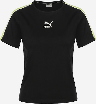 PUMA T-shirt 'Classics' en noir / blanc, Vue avec produit