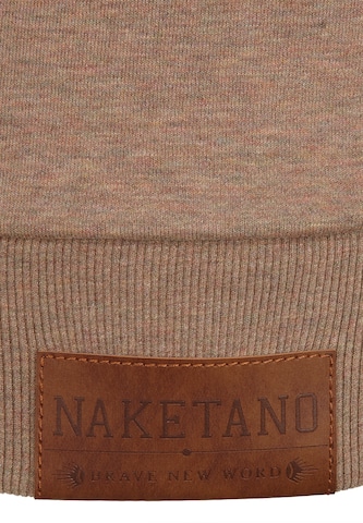 naketano Sweatshirt 'Darth' in Brown