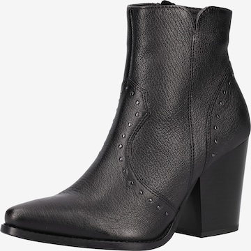 Gino Rossi Ankle Boots in Black: front