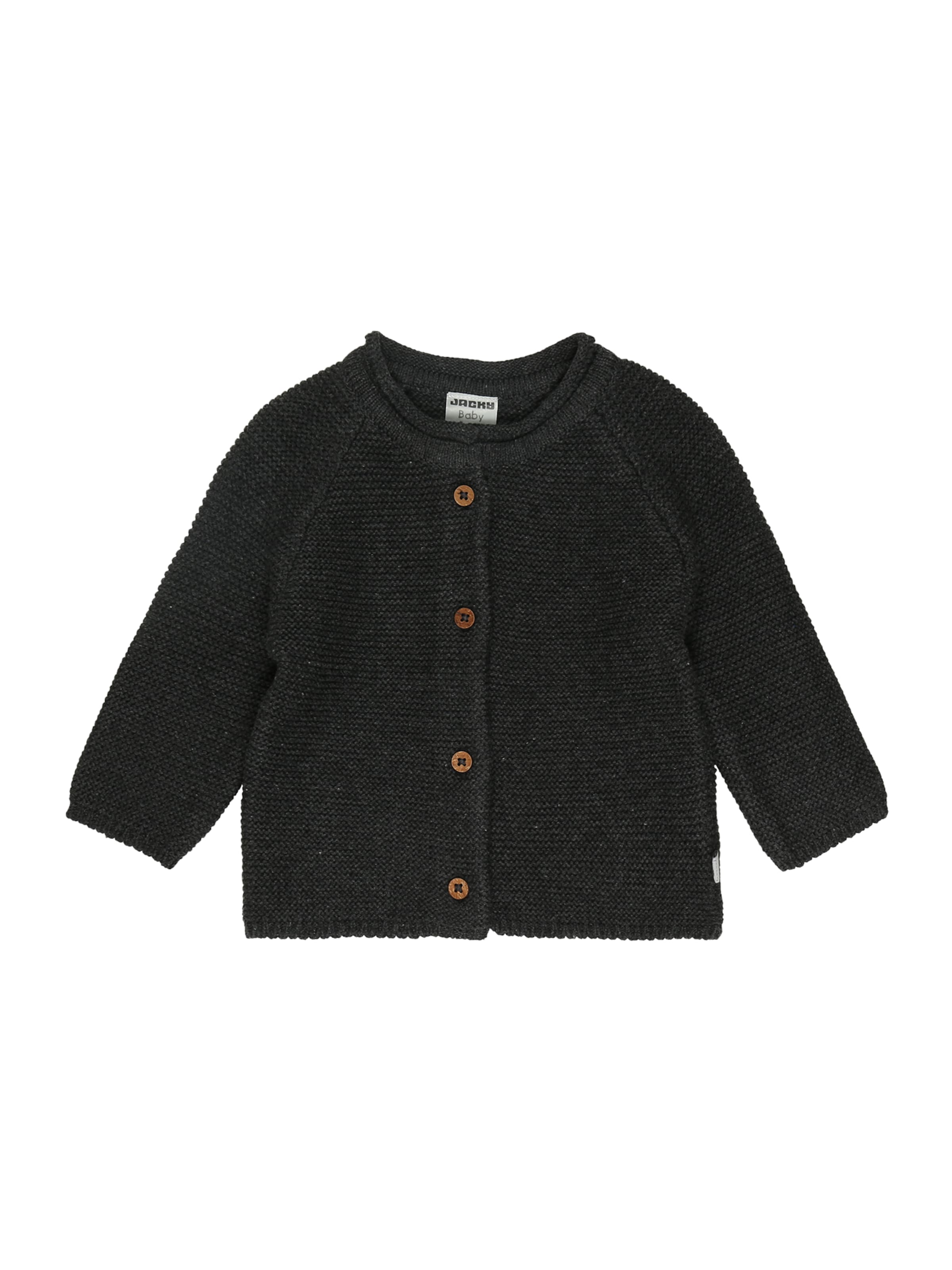 JACKY Knit cardigan 'Lama' in Grey: front