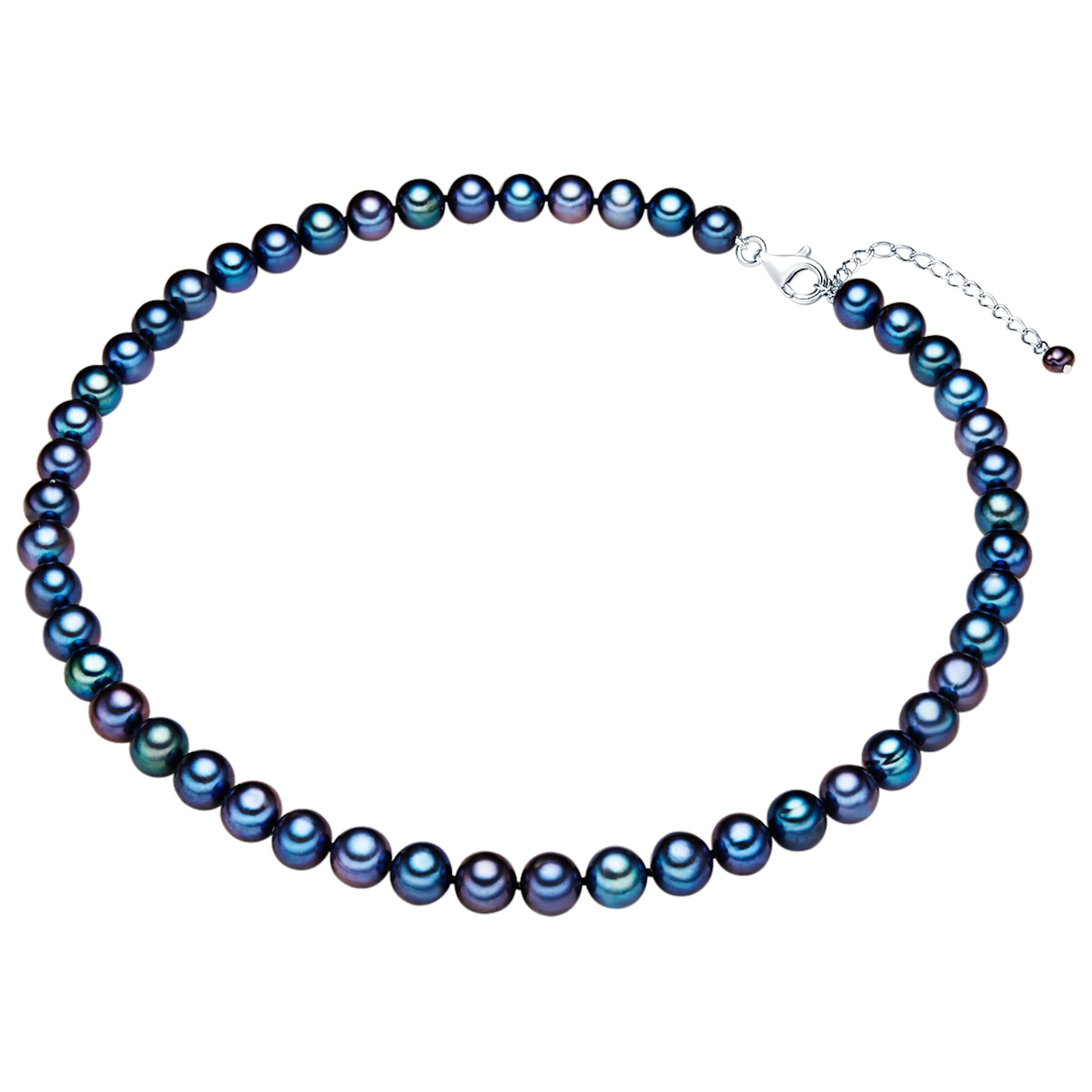 Valero Pearls - Cadena en azul: frente