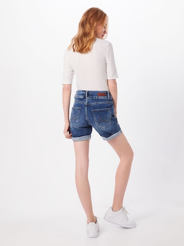 LTB Slimfit Shorts 'Becky' in Blau: zadná strana