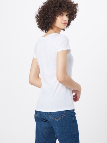 T-shirt '8NYT70' ARMANI EXCHANGE en blanc : devant