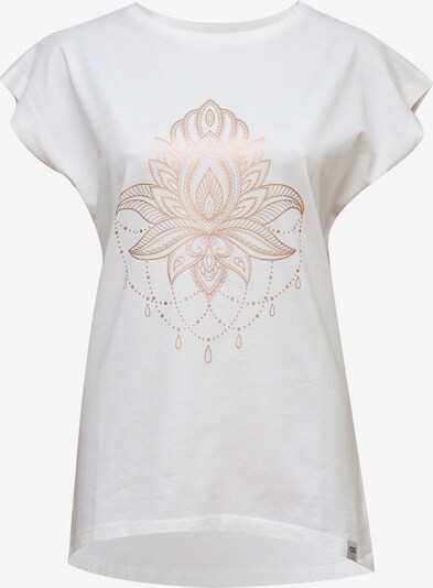 YOGISTAR.COM Performance Shirt in Gold / White, Item view
