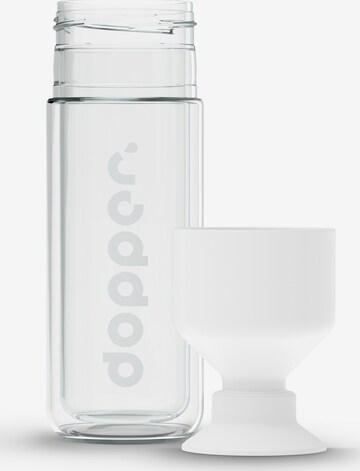 Dopper Glasflasche 'Insulated 450ml' in Weiß