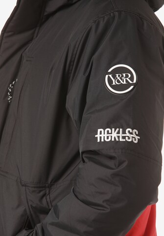 Young & Reckless Winterjas 'Lined Parka' in Rood