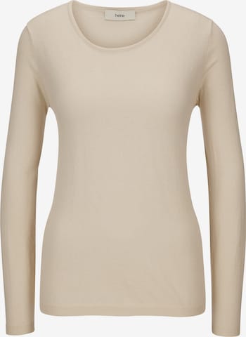 heine Pullover i beige: forside