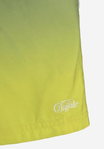BUFFALO Loose fit Swimming shorts in Yellow