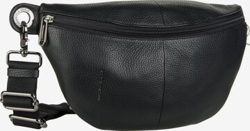 MANDARINA DUCK Fanny Pack ' Mellow Leather Bum Bag FZT73 ' in Black: front