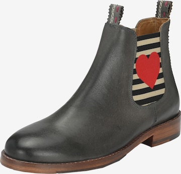 Crickit Chelsea boots 'Julia' in Grijs: voorkant