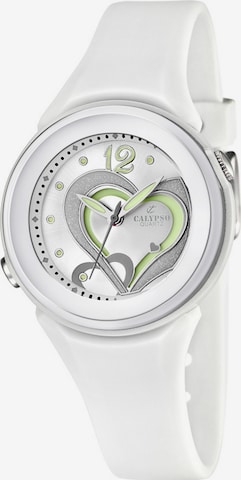 CALYPSO WATCHES Analog Watch 'K5576/1' in White: front