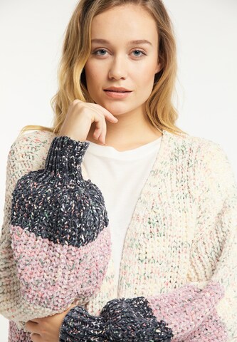 Usha - Cárdigan talla grande en beige
