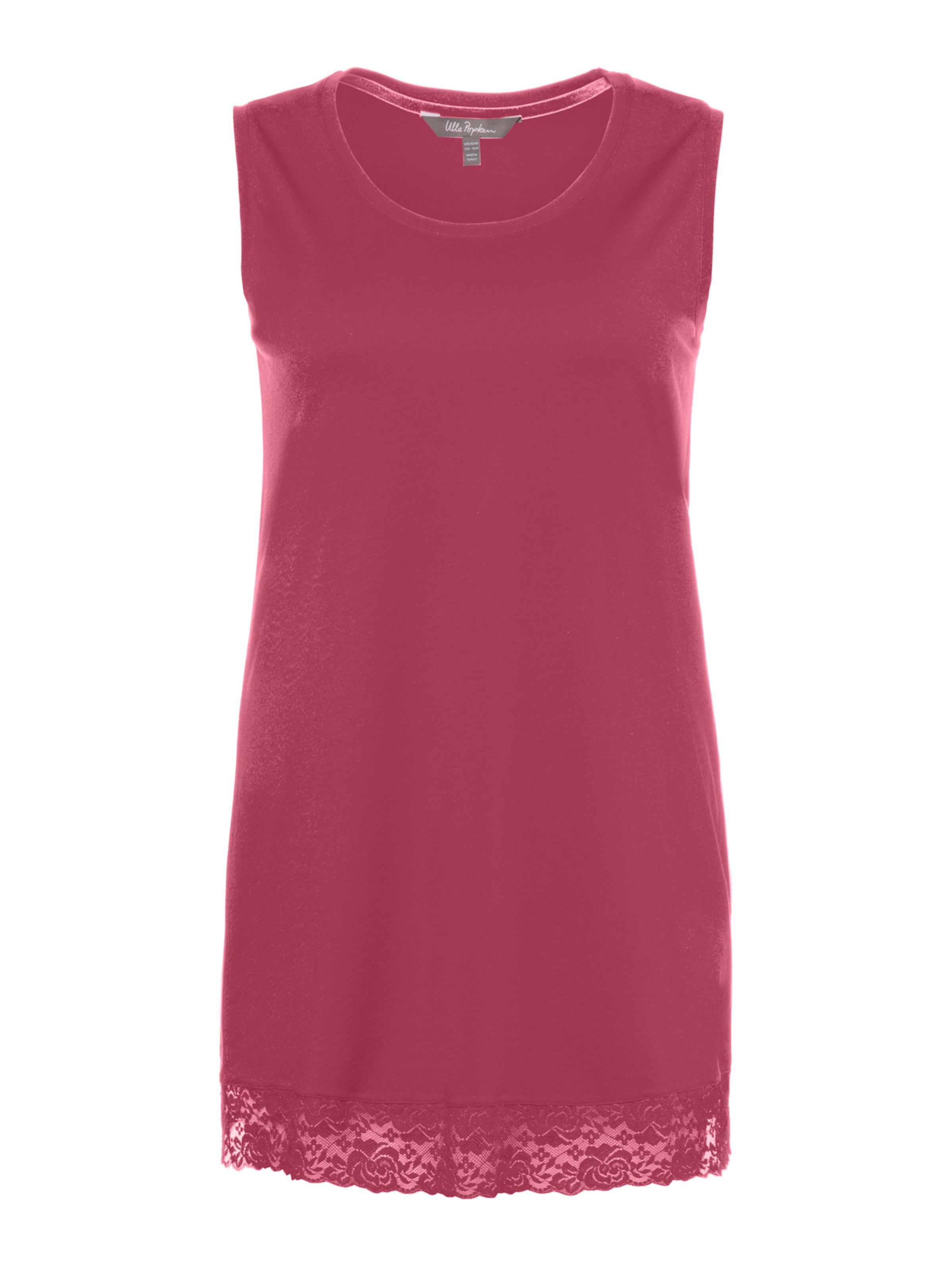 Ulla Popken - Top in de kleur Aubergine