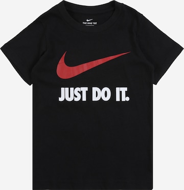 T-Shirt fonctionnel NIKE en noir : devant