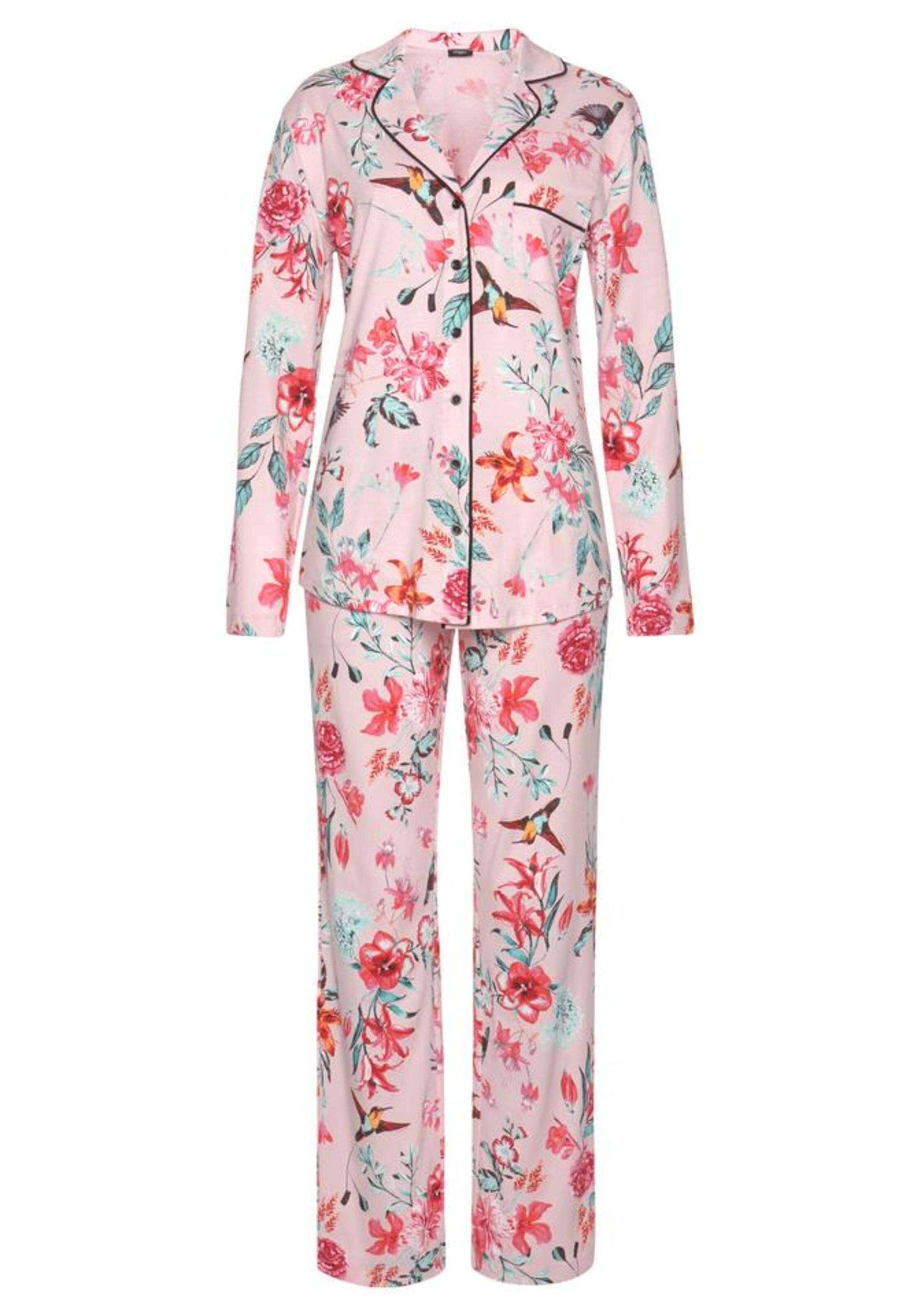 VIVANCE - Pyjama 'Dreams' in rosa