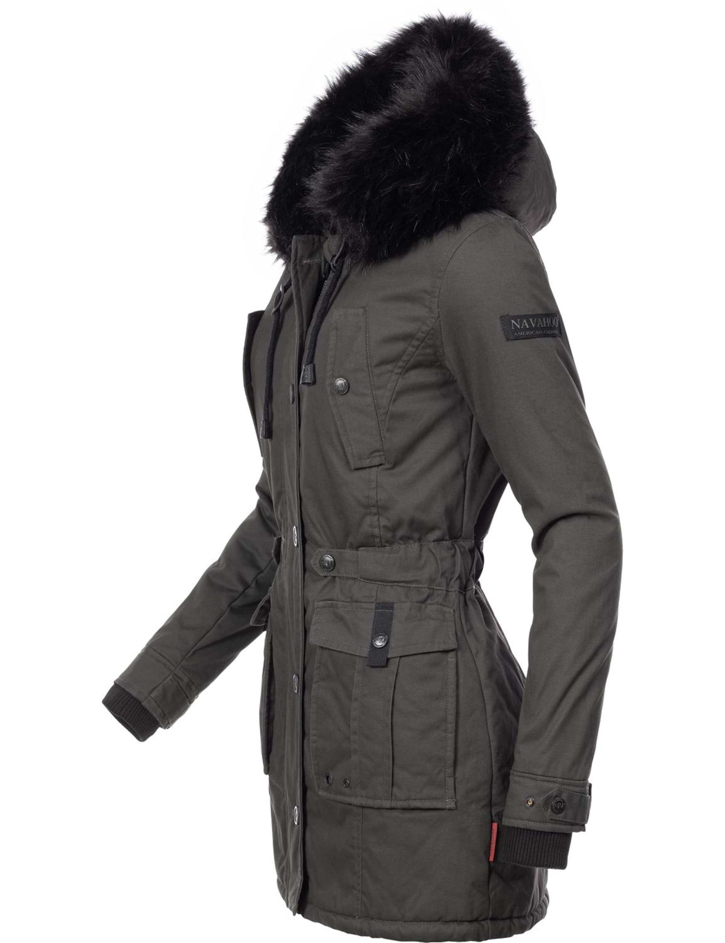 Parka invernale 'Luluna' di NAVAHOO in grigio