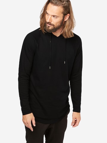 Sweat-shirt Urban Classics en noir : devant