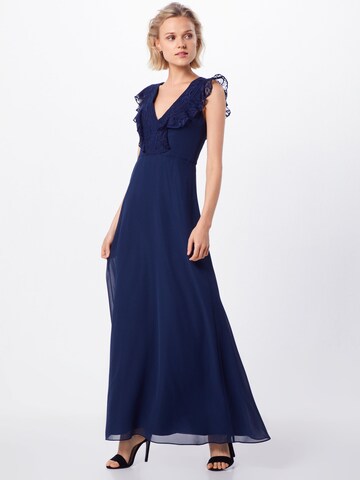 SWING Evening Dress in Blue: front