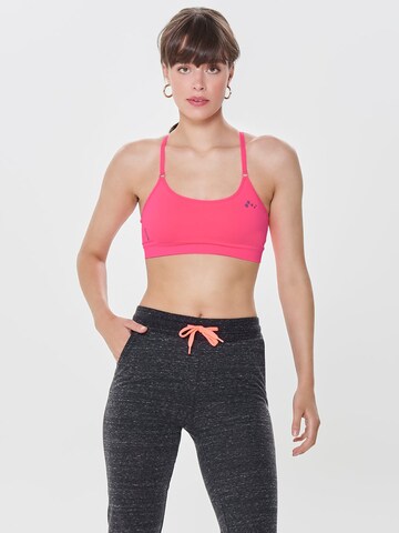 ONLY PLAY Bralette Sports Bra 'ONPLea' in Pink: front