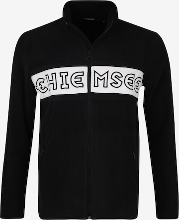 CHIEMSEE Sportsweatjacke in Schwarz: predná strana