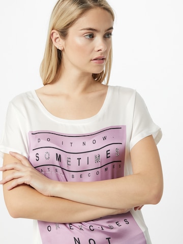 Key Largo - Camiseta 'Lust' en blanco