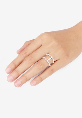 Bague 'Geo' ELLI en argent