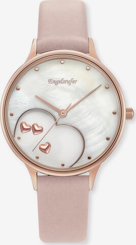 Engelsrufer Analog Watch in Pink: front