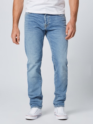 Carhartt WIP Regular Jeans 'Klondike' in Blauw: voorkant