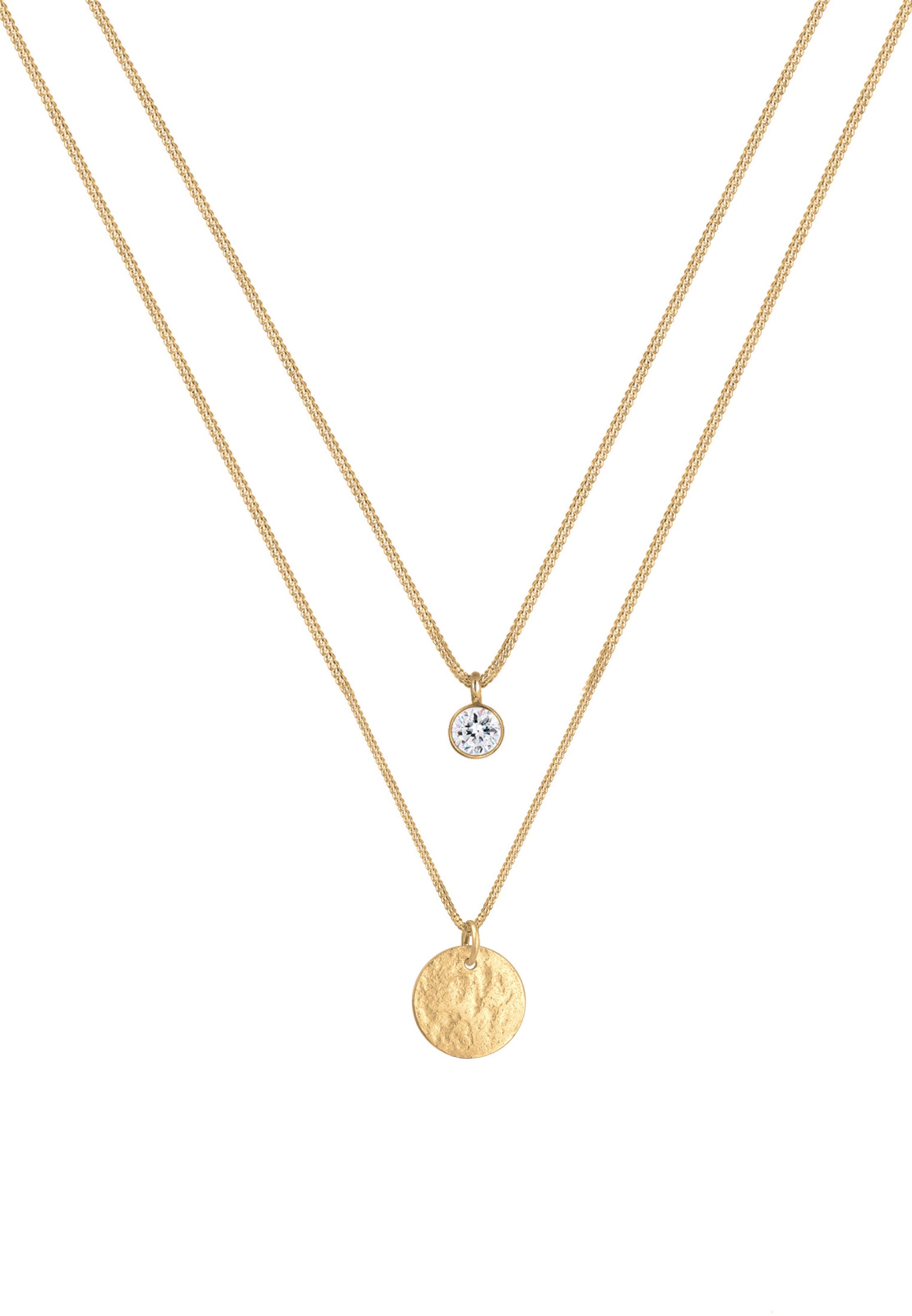 Chaîne ELLI en or : devant