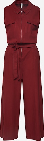 Soyaconcept Jumpsuit in Rood: voorkant