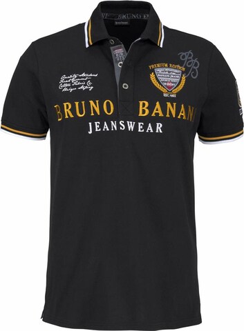 BRUNO BANANI Poloshirt in Schwarz: predná strana